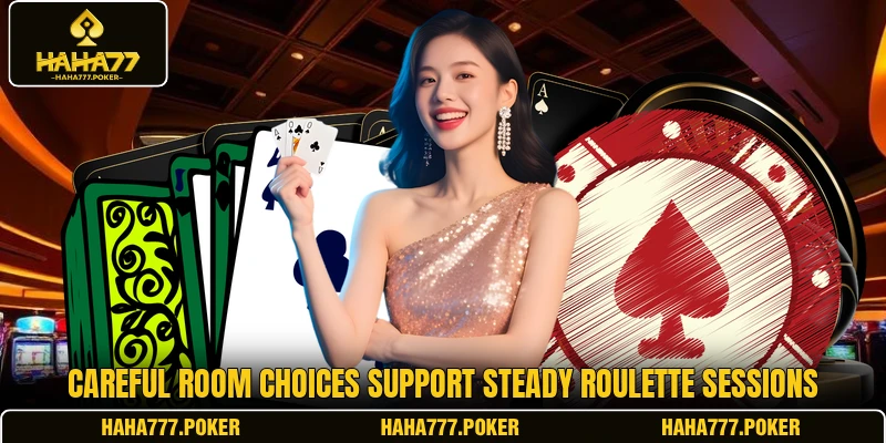 Careful room choices support steady roulette sessions