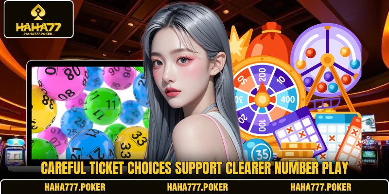 Careful ticket choices support clearer number play