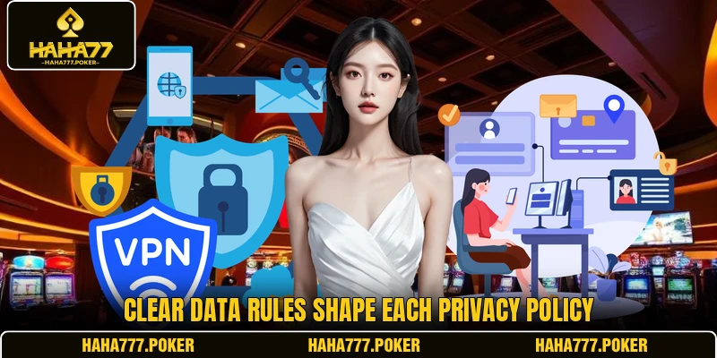 Clear data rules shape each privacy policy