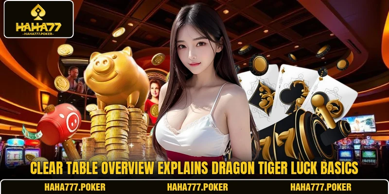 Clear table overview explains Dragon Tiger Luck basics