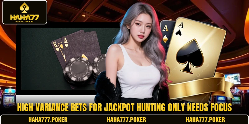 High variance bets for jackpot hunting only needs focus