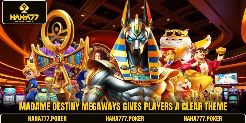 Madame Destiny Megaways gives players a clear theme