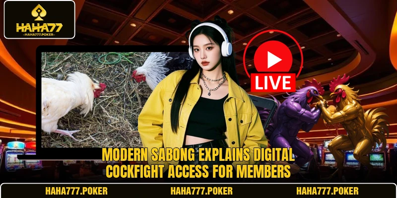 Modern Sabong explains digital cockfight access for members