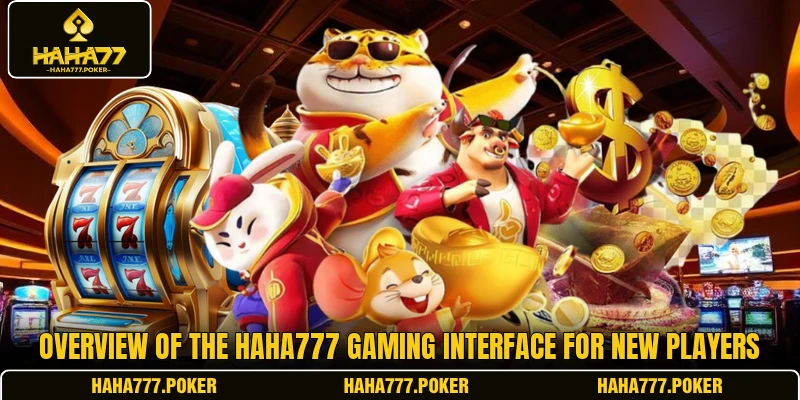 Overview of the HAHA777 gaming interface for new players